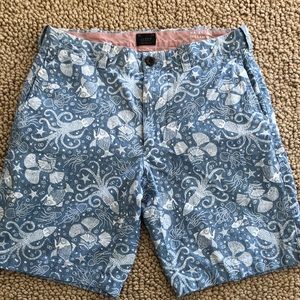 J. Crew Sea Creature Mens Shorts Size 30